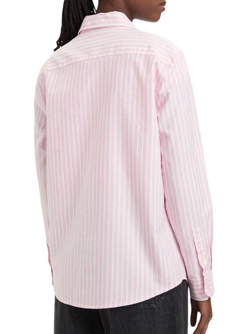 Chemise à rayures Femme Tommy Hilfiger Rose - Kiabi