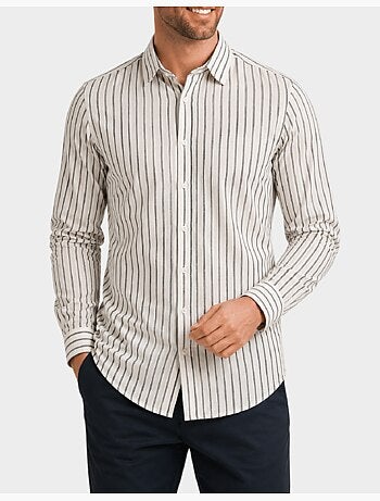 Chemise à rayures