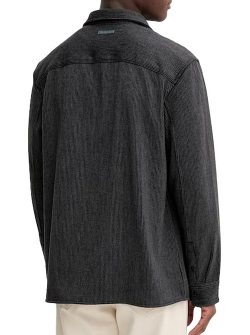 Chemise à Rayures Homme Calvin Klein Jeans Corduroy - Kiabi