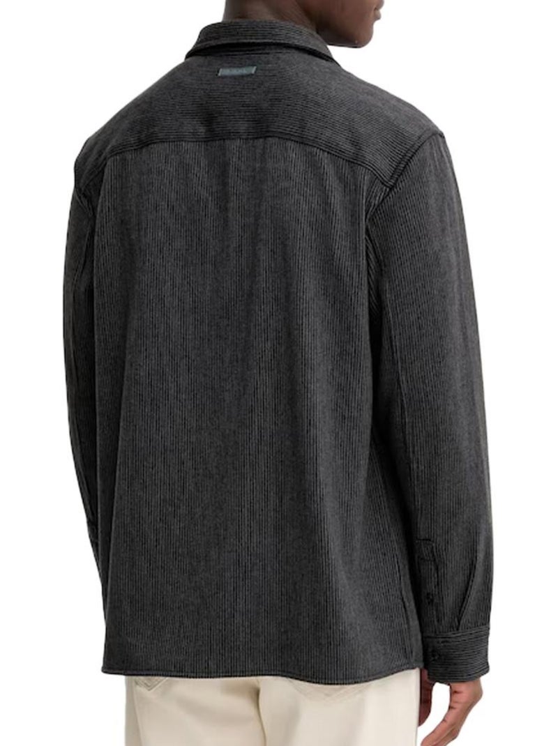 Chemise à rayures homme calvin klein jeans corduroy Bleu - Kiabi