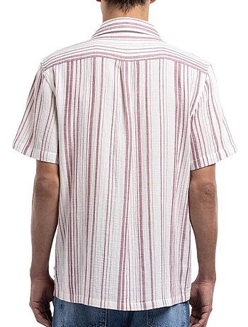 Chemise à rayures homme teddy smith