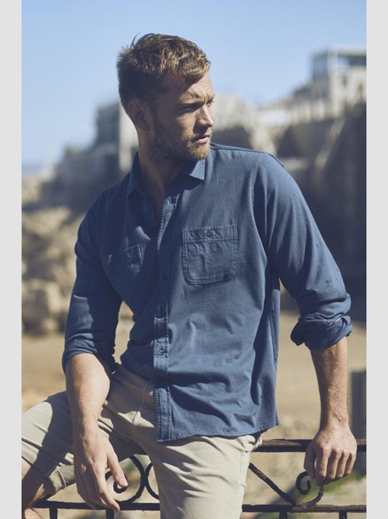 Chemise ADOL 'Le Temps Des Cerises' Bleu - Kiabi