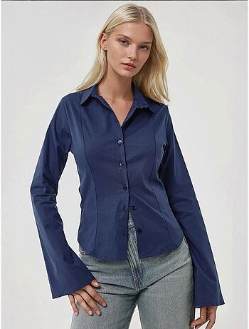 Chemise ajustée à manches longues hiccup