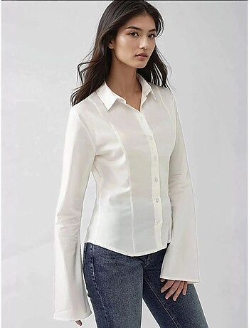 Chemise ajustée à manches longues hiccup