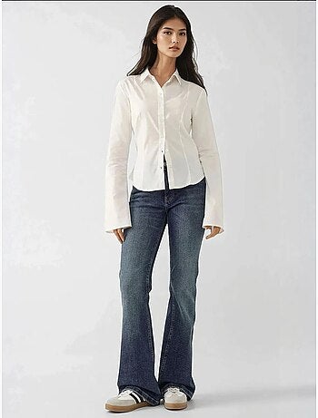 Chemise ajustée à manches longues hiccup