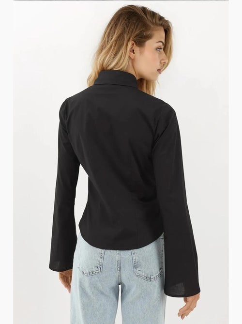 Chemise ajustée à manches longues hiccup - Kiabi Chemise ajustée à manches longues hiccup - Kiabi