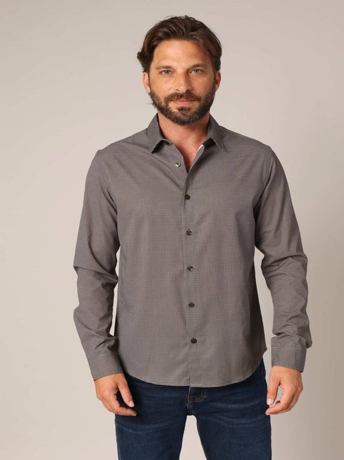 Chemise ajustée imprimée 'Deeluxe' - Kiabi