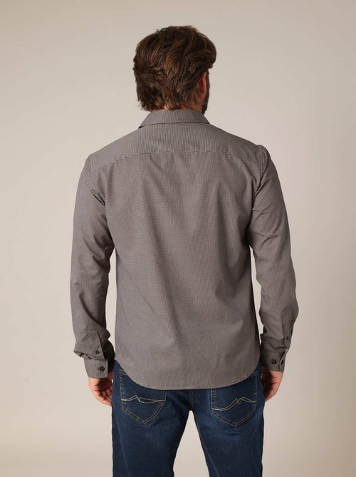 Chemise ajustée imprimée
 'Deeluxe' - Kiabi
