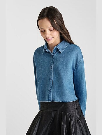 Chemise ALBERTAG en jeans 'Le Temps Des Cerises'