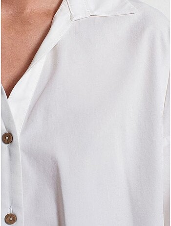Chemise ample en popeline de coton dilvin