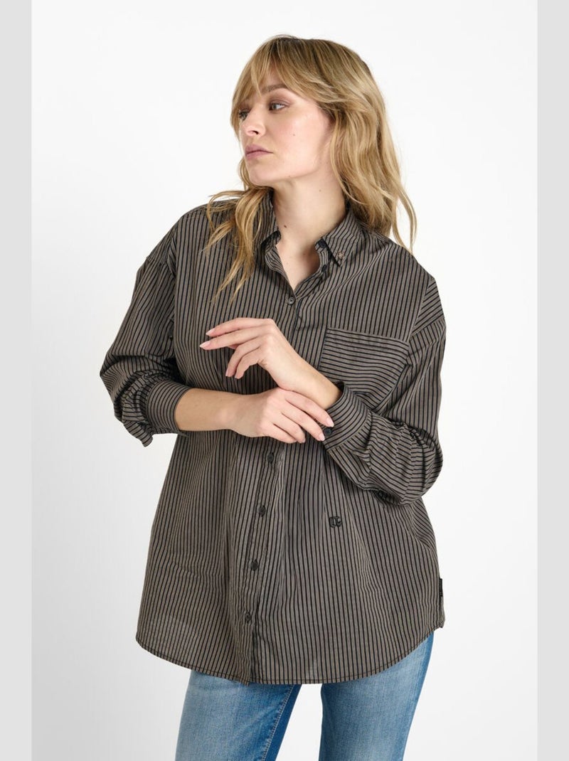 Chemise ARIANA 'Le Temps Des Cerises' Noir - Kiabi