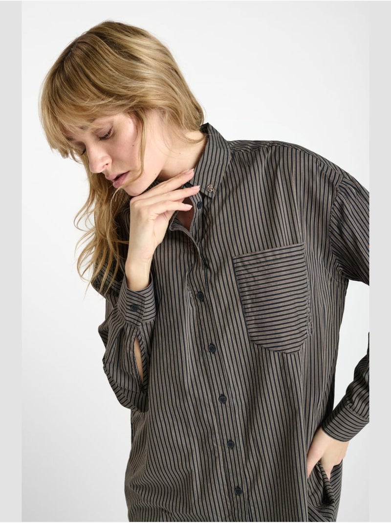 Chemise ariana 'le temps des cerises' Noir - Kiabi