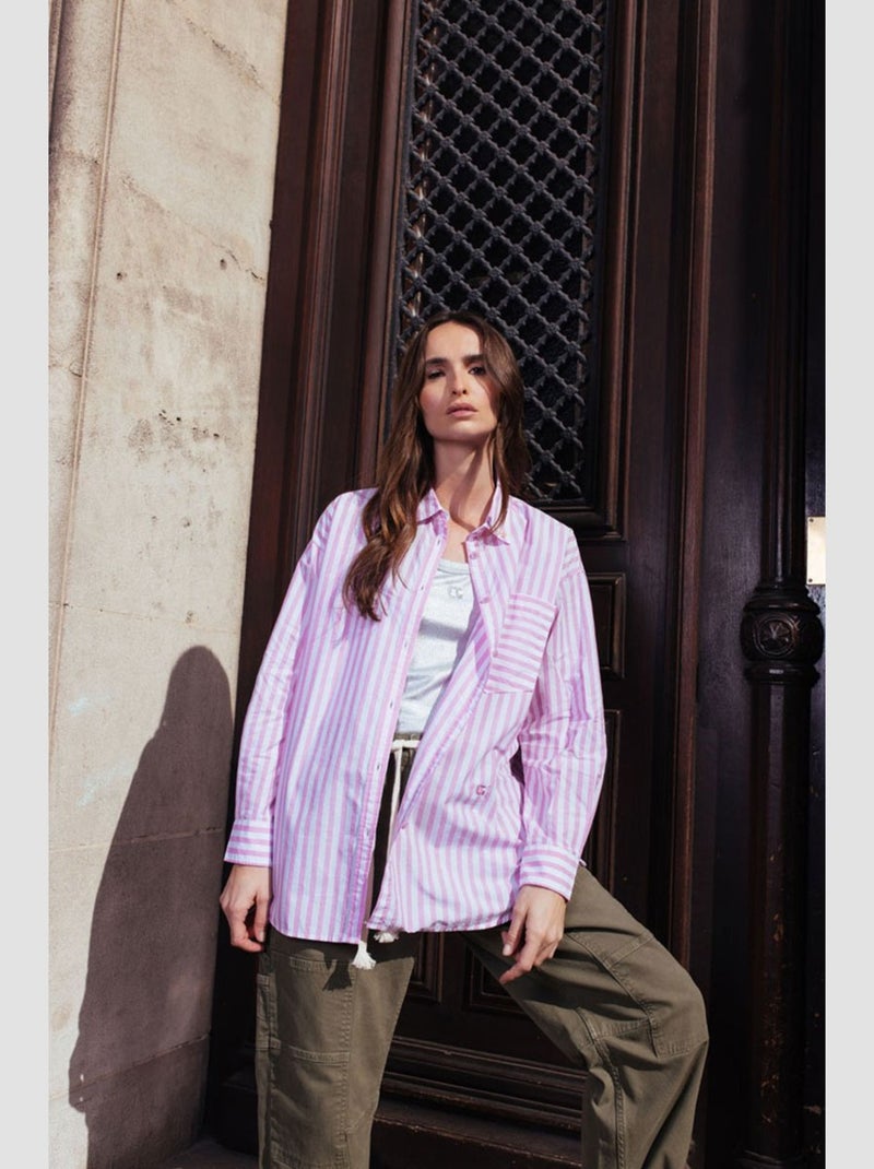 Chemise ARIANA 'Le Temps Des Cerises' Rose - Kiabi