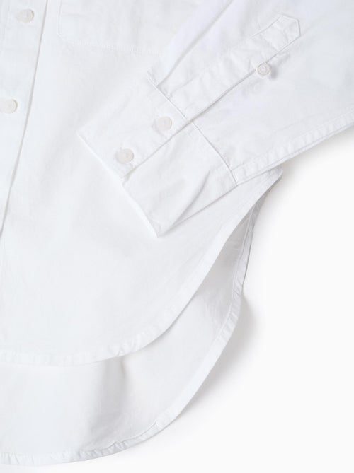 Chemise Asymétrique en Coton - Kiabi