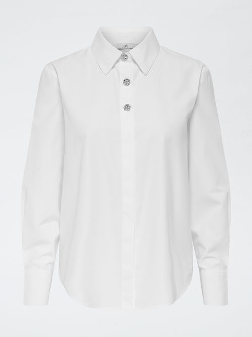 Chemise avec boutons déco 'JDY' - Kiabi