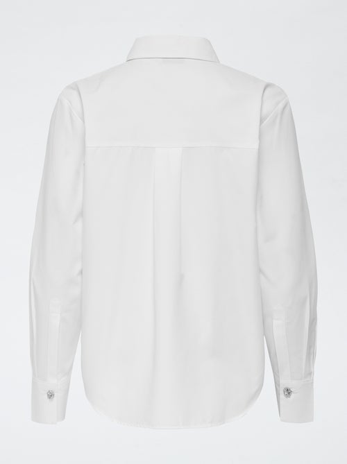 Chemise avec boutons déco 'JDY' - Kiabi
