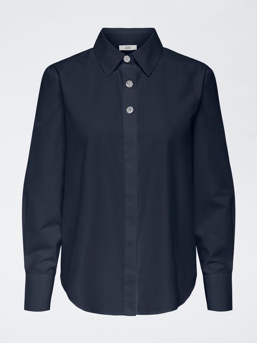 Chemise avec boutons déco 'JDY' - Kiabi