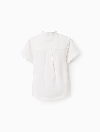 Chemise avec Col Mao et Poche