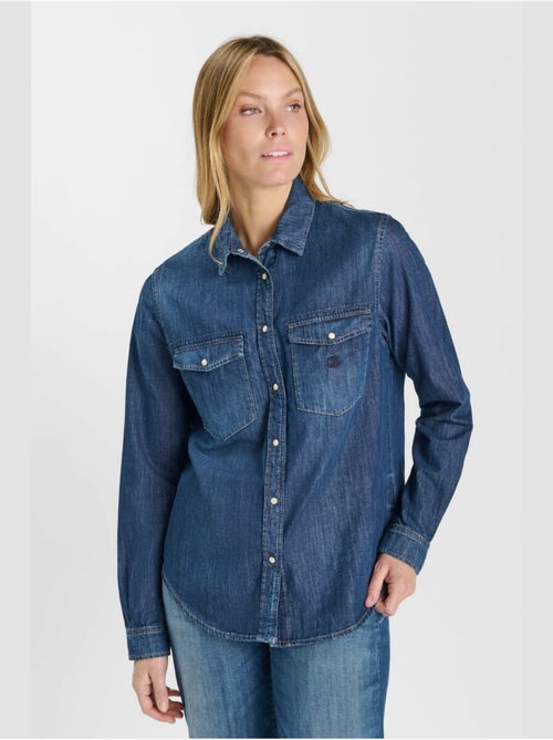 Chemise barbo en jeans 'le temps des cerises' - Kiabi Chemise barbo en jeans 'le temps des cerises' - Kiabi