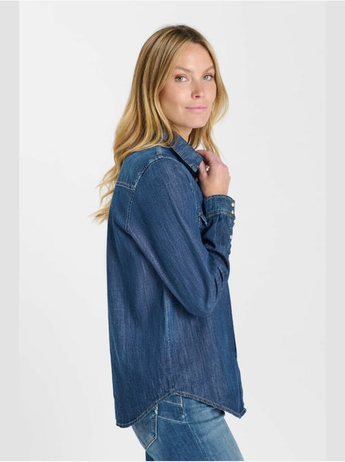 Chemise barbo en jeans 'le temps des cerises' - Kiabi Chemise barbo en jeans 'le temps des cerises' - Kiabi