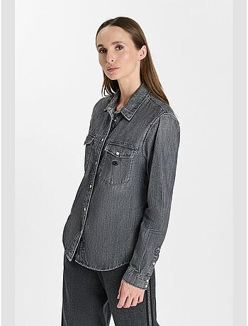 Chemise barbo en jeans 'le temps des cerises'