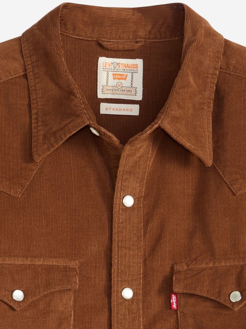 Chemise barstow western - Levi's Marron - Kiabi