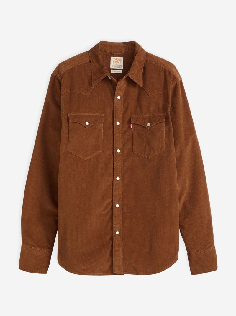 Chemise barstow western - Levi's Marron - Kiabi