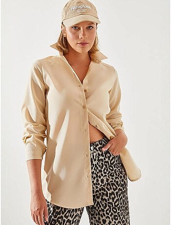 Chemise basique bianco lucci
