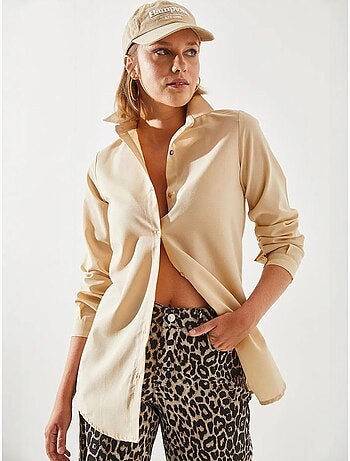 Chemise basique bianco lucci