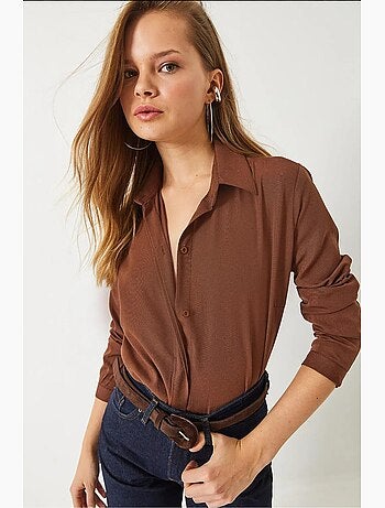 Chemise basique coupe régulière lucci