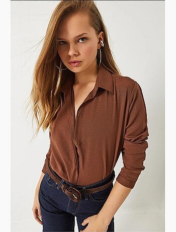 Chemise basique coupe régulière lucci