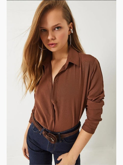 Chemise basique coupe régulière lucci - Kiabi Chemise basique coupe régulière lucci - Kiabi