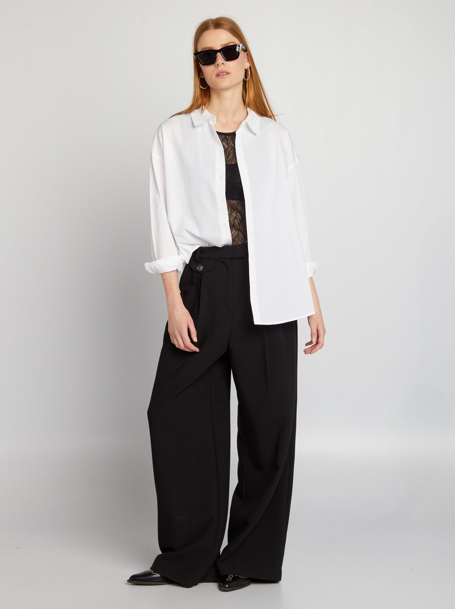 Chemise Splendid Basique Violette - Taille S - Modèle KoS920 - Occasion Très Bon État