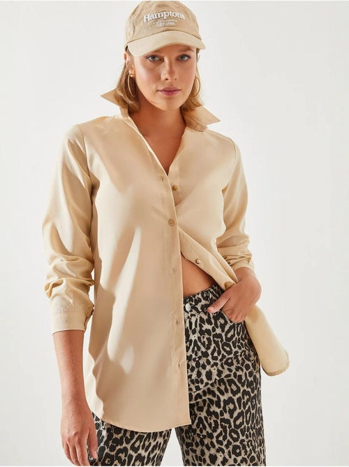 Chemise basique lucci - Kiabi Chemise basique lucci - Kiabi