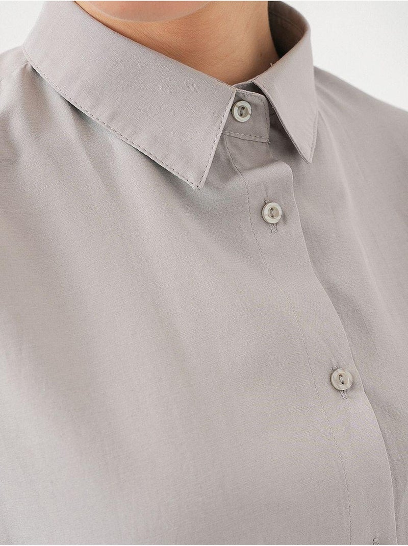 Chemise basique oversize bdart Gris clair - Kiabi