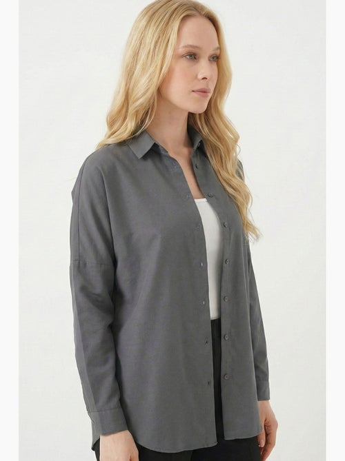 Chemise basique oversize bdart - Kiabi Chemise basique oversize bdart - Kiabi