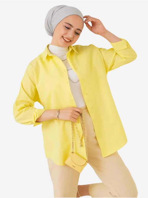 Chemise basique oversize bdart - Kiabi Chemise basique oversize bdart - Kiabi