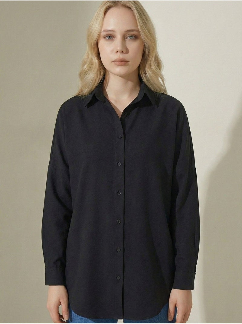 Chemise basique oversize bdart Noir - Kiabi