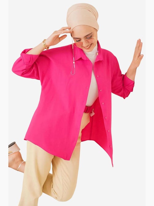 Chemise basique oversize bdart - Kiabi Chemise basique oversize bdart - Kiabi
