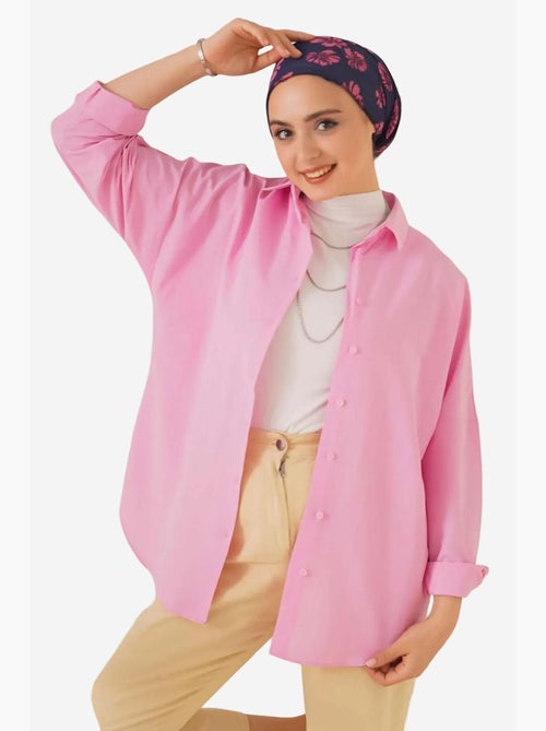 Chemise basique oversize bdart - Kiabi Chemise basique oversize bdart - Kiabi