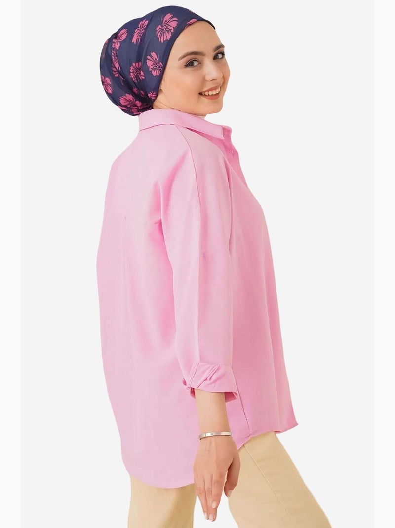 Chemise basique oversize bdart Rose - Kiabi