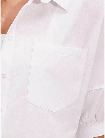 Chemise basique surdimensionnée à manches courtes bdart