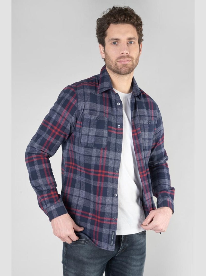 Chemise BASTE 'Le Temps Des Cerises' Bleu - Kiabi