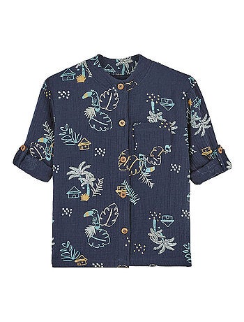 Chemise bébé en gaze de coton Athi