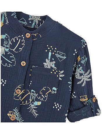 Chemise bébé en gaze de coton Athi