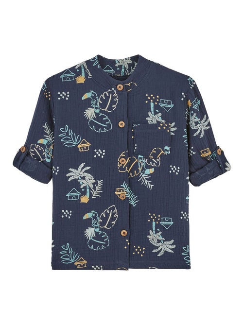 Chemise bébé en gaze de coton Athi - Kiabi