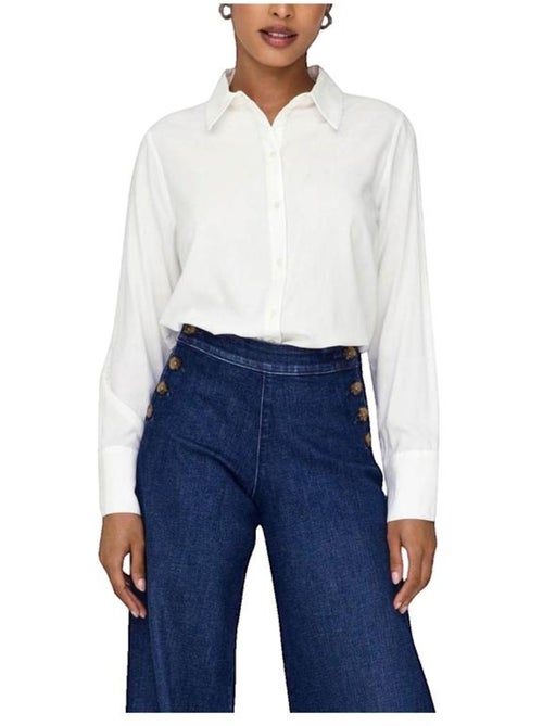 Chemise Berit en viscose Only - Kiabi