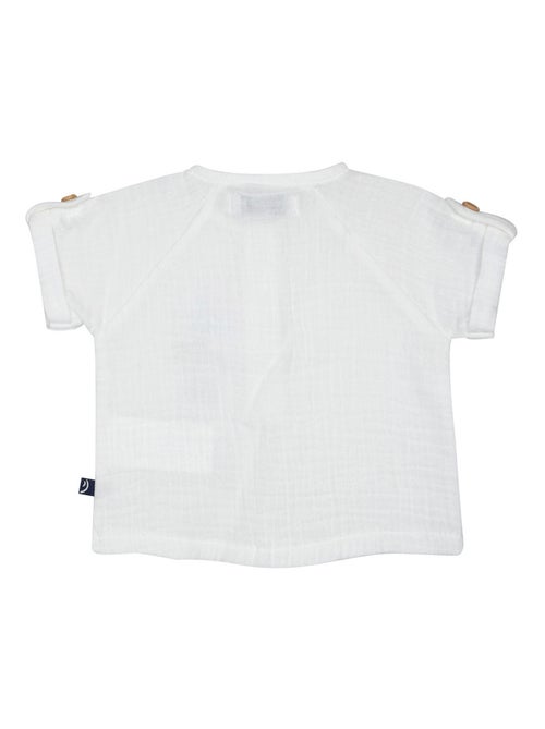 CHEMISE BERMUDA OLIVER SUCRE D'ORGE - Kiabi