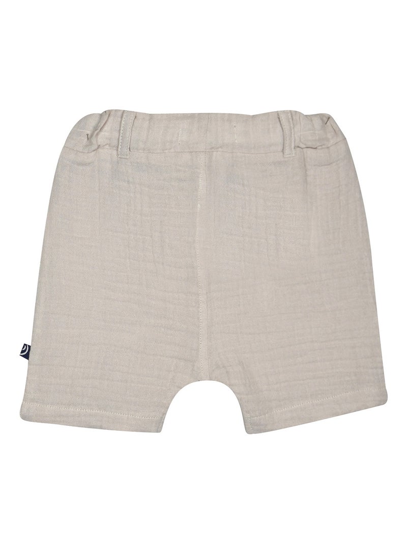CHEMISE BERMUDA OLIVER SUCRE D'ORGE Blanc - Kiabi