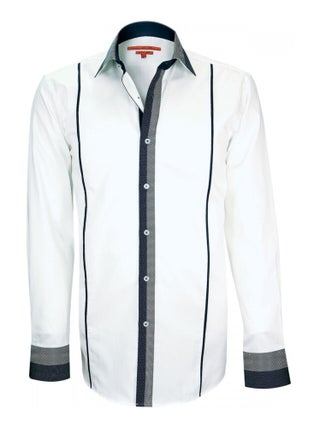 Chemise bi-matiere YORK